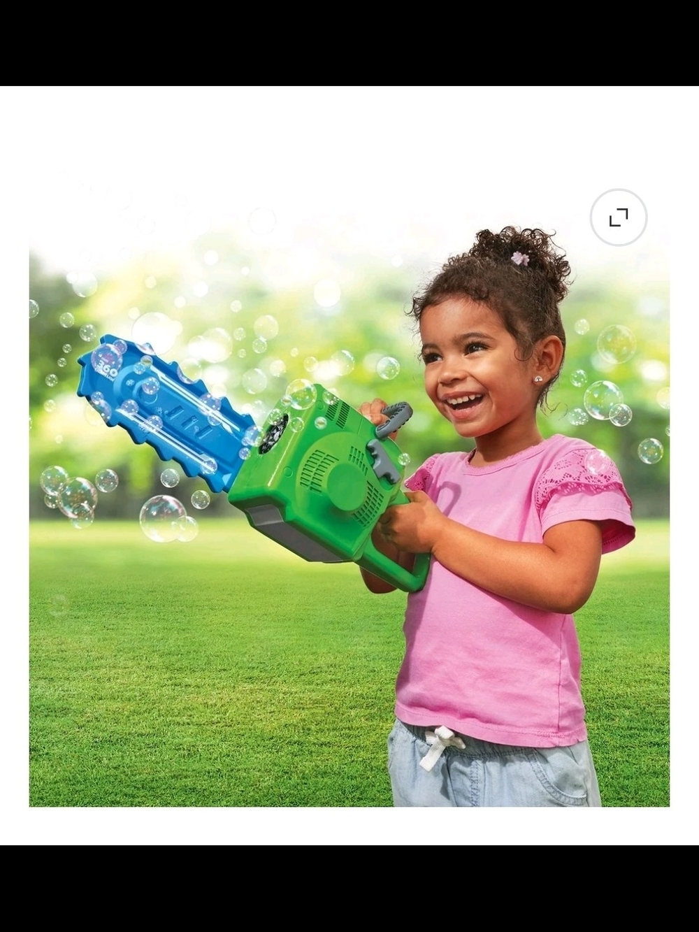 Play Day Bubble Chainsaw & Trimmer Combo Set